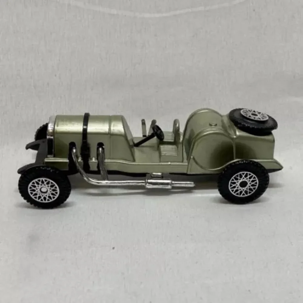 1914 Stutz Bearcat S8134 Silver Die-cast Model‎ Rare Vintage Hong Kong Mint HTF